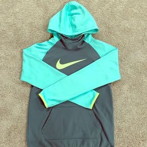 Nike Green and Gray Sweatshirt